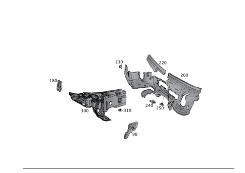 Engine Compartment Damping for 2012 Mercedes-Benz SLK55 AMG #0
