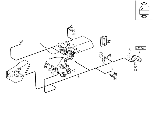 235459328 - Electrical System: Plug for Mercedes-Benz: 200, 200D, 260E, 280E, 300CE, 300D, 300E, 300SD, 300TD, 300TE, 400E, 400SE, 400SEL, 500E, 500SEC, 500SEL, 600SEL, C220, C230, C280, C43 AMG, CLK430, E420, E430, S420 Image image