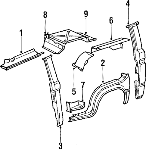 Uniside for 1991 Volkswagen Vanagon #0