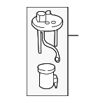 7702402180 - Fuel System: Sending Unit for Toyota: Corolla, Matrix Image