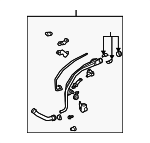 7721002270 - Fuel System: Filler Pipe for Toyota: Corolla, Matrix Image