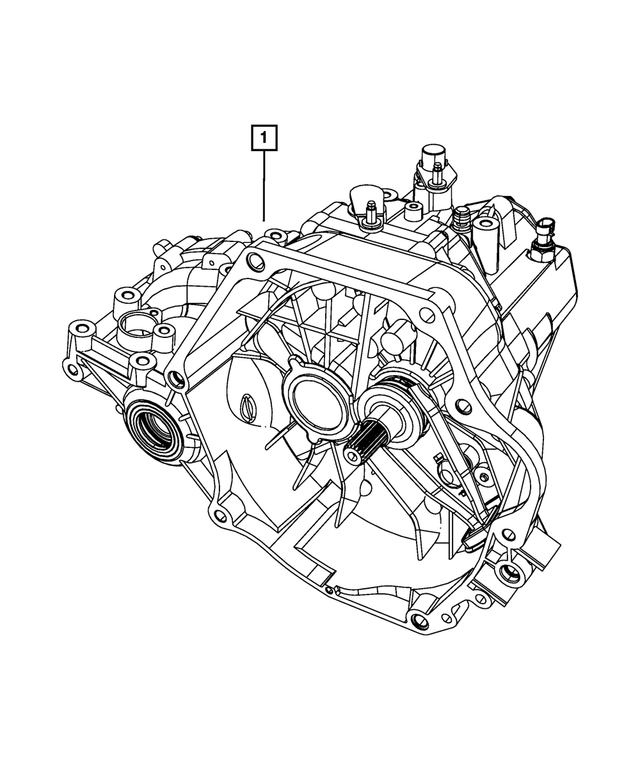 RL073563AE - T350; 5-Speed; Manual Transaxle: Transaxle for Mopar Image