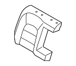 89460A7510KKE - Body: Seat Back Cover for Kia: Forte, Forte Koup Image