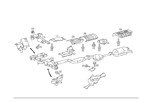 Screening Plates for 1992 Mercedes-Benz 500SL #0