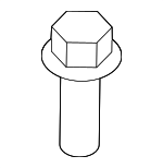 9011906565 - Body: Bumper Cover Screw for Toyota: RAV4 Image