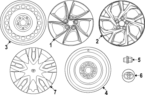 Wheels for 2019 Toyota C-HR #0