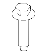 4378449 - Cooling System: 1994-2020 Land-Rover Water Pump Assembly Bolt for Land Rover: Discovery, Discovery Sport, Freelander, LR2, LR3, Range Rover, Range Rover Evoque, Range Rover Sport Image