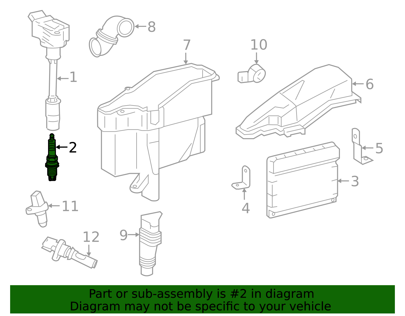 Spark Plug 90919-01276 | OEM Parts Online