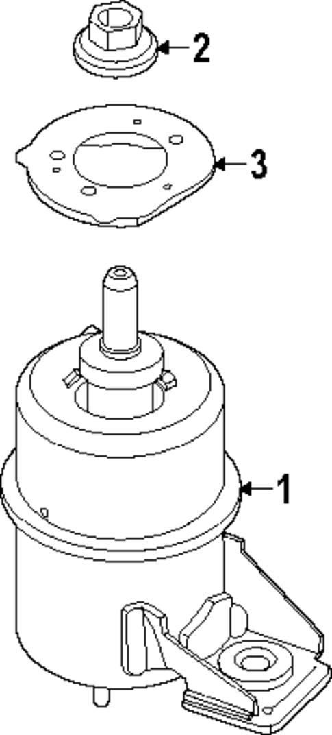 Engine Mounting for 2025 Ford Ranger #1