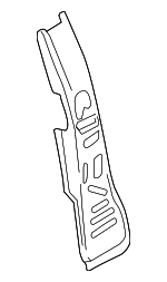 8U0809607A - Body: Center Pillar Reinforced Reinforcement for Audi: Q3, Q3 Quattro Image