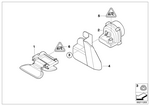 65759149673 - Audio, Navigation, Electronic Systems: Ultra Sonic-Module for BMW Image