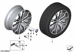 36108010269 - : Wheel, Alloy for BMW Image