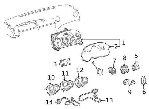 Mirrors for 2009 Pontiac Vibe #0