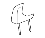 88896649 - Body: Headrest Pad for GM Image