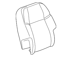 89043057 - Body: Seat Back Pad for GM Image