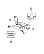 52124002AG - : Shifter Housing And Lever for Mopar Image