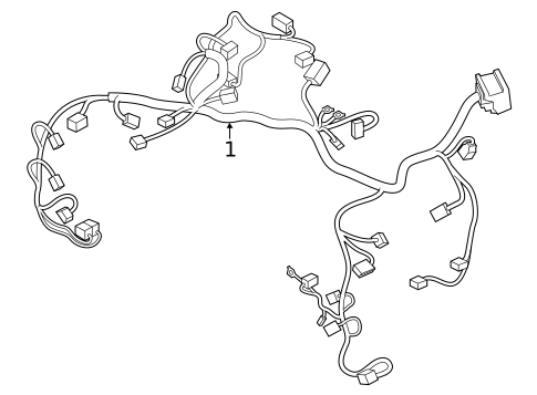 Wiring Harness for 2024 Subaru Crosstrek #0