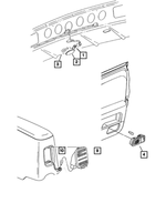 4762566 - Electrical: Dome Lamp Lens for Mopar Image