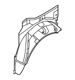 2021-2024 BMW - Wheelhouse Panel