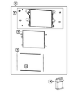 68584068AB - High Voltage Powertrain Systems: Auxiliary Radiator for Mopar Image