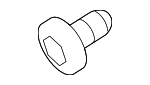 1244205207B - Body: Fender Liner Screw for Hyundai Image