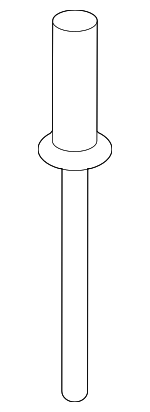 141680802B - Suspension: Under Cover Rivet for Hyundai Image