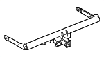 3CM803881H - Body: Trailer Hitch for Volkswagen Image