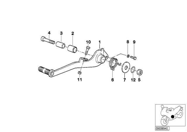 35212311670 - : Retainer Spring for BMW-Motorrad Image
