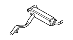 18307933843 - Exhaust: Rear Muffler for BMW: 330i, 330i xDrive, 430i, 430i Gran Coupe, 430i xDrive, 430i xDrive Gran Coupe Image