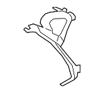 18328642576 - Exhaust: Converter &amp; Pipe Bracket for BMW: 330e, 330e xDrive, 330i, 330i xDrive, 430i, 430i Gran Coupe, 430i xDrive, 430i xDrive Gran Coupe, 530e, 530e xDrive, 530i, 530i xDrive, X3, X4, Z4 Image