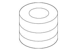 4A0129697 - Engine: Air Cleaner Assembly Grommet for Audi Image