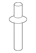 19106RSHE00 - Cooling System: Reservoir Cap Joint for Honda: Clarity, CR-V, CR-Z, Insight Image