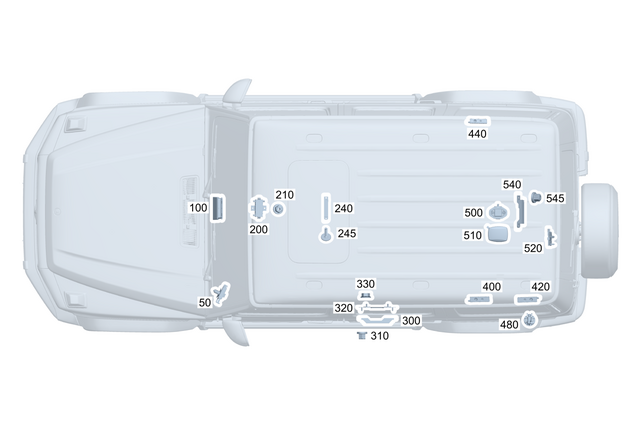 4655402902 - Electr. System: Holder for Mercedes-Benz Image image