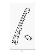 4G8837152B - : Retainer for Audi: A7 Quattro, RS7, S7 Image