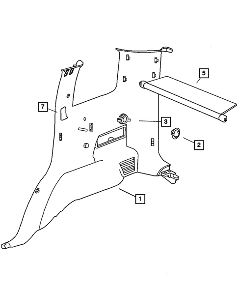 Moldings, Scuff Plates for 2004 Jeep Liberty #1