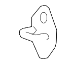 72135SDAA01 - Body: Door Lock Striker Plate for Honda Image