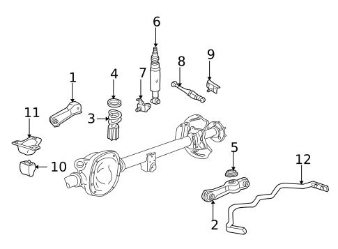 Suspension, Springs & Related Components for 2002 Ford Mustang #1