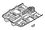 30663284 - Body: Floor Pan for Volvo: XC90 Image