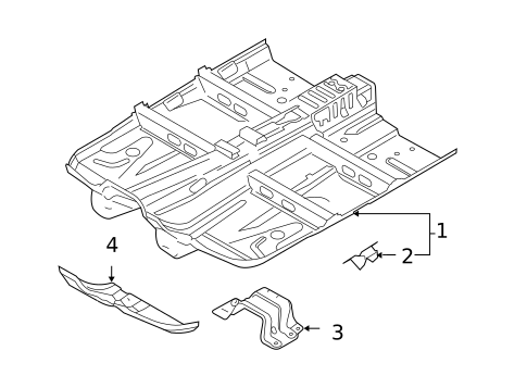 Floor & Rails for 2007 Volvo XC90 #0
