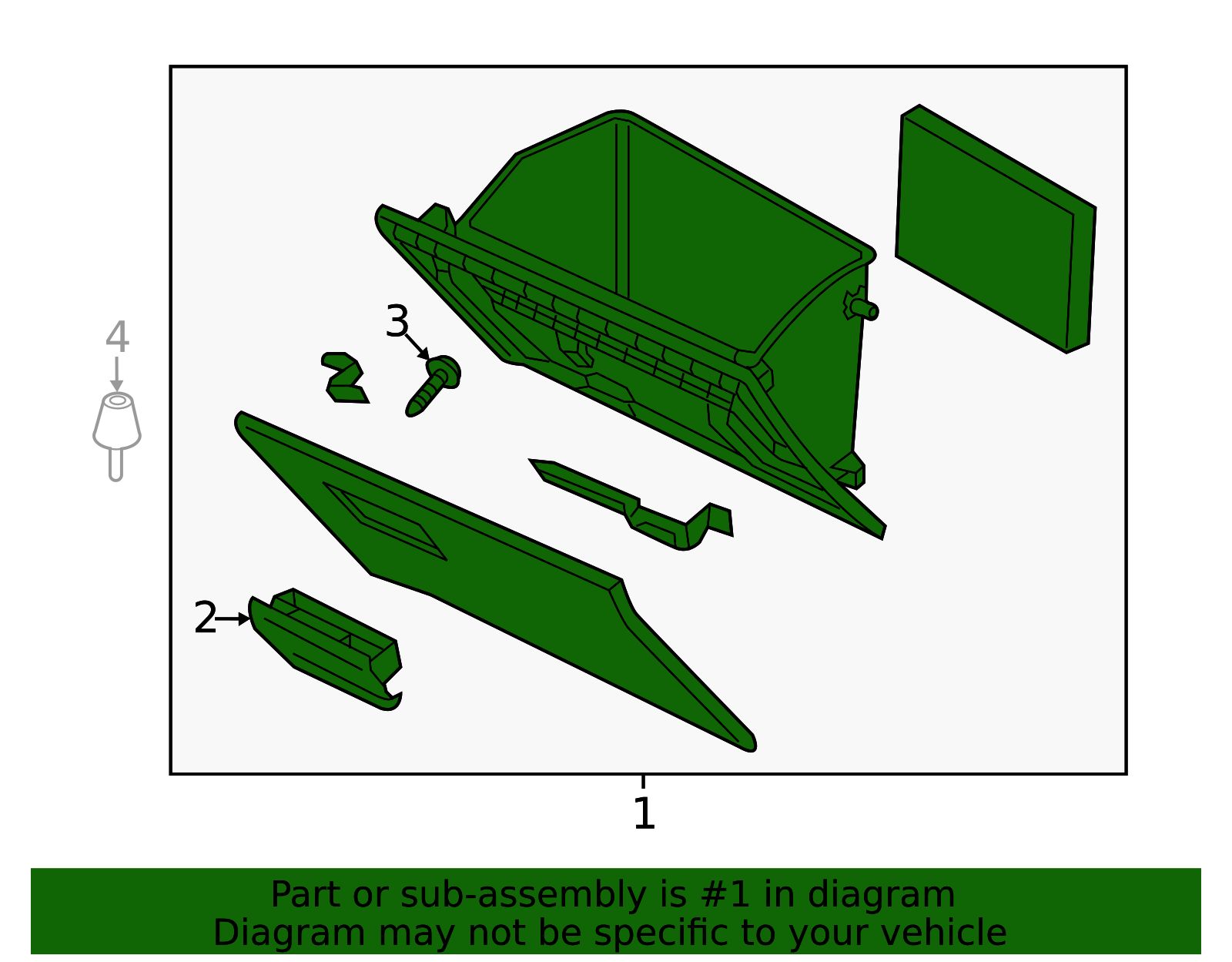 2017-2025 Mazda CX-5 Glove Box KB8C-64-030A-02 | OEM Parts Online