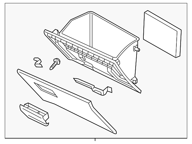 2017-2025 Mazda CX-5 Glove Box KB8C-64-030A-02 | OEM Parts Online