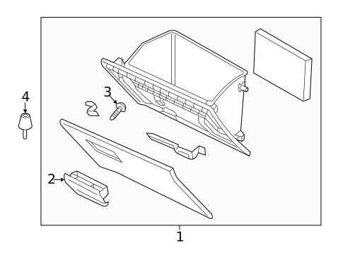 Glove Box for 2018 Mazda CX-5 #0
