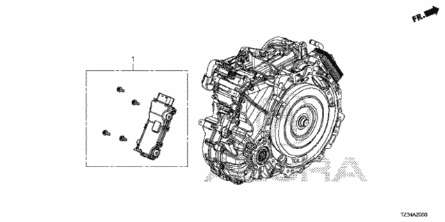 AT Control Unit (Transmission) for 2020 Acura TLX #0