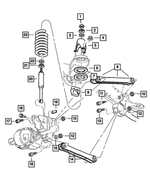 4897468AE - : Suspension Shock Absorber Package for Dodge: Ram 2500 Image