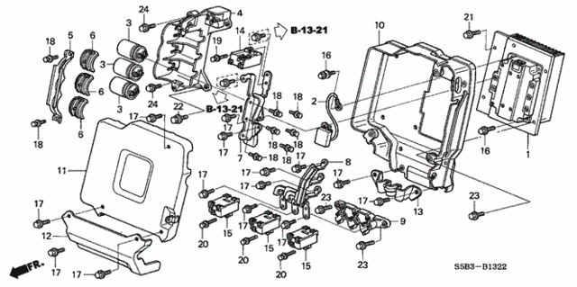 IMA PDU for 2005 Honda Civic #0