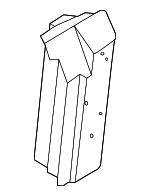 420809220D - Body: Lock Pillar for Audi: R8 Image