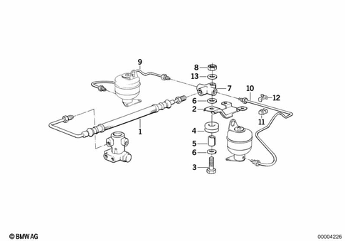 Self-Levelling Suspension for 1992 BMW 535i #3