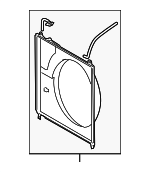 167110P100 - Cooling System: Shroud Assembly for Toyota: Tundra Image