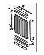 164000P170 - : Radiator Assembly for Toyota Image