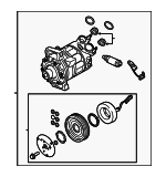 36003907 - : A/C Compressor for Volvo Image